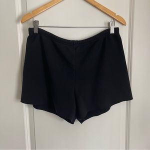 SKIMS COTTON FLEECE SHORT - ONYX